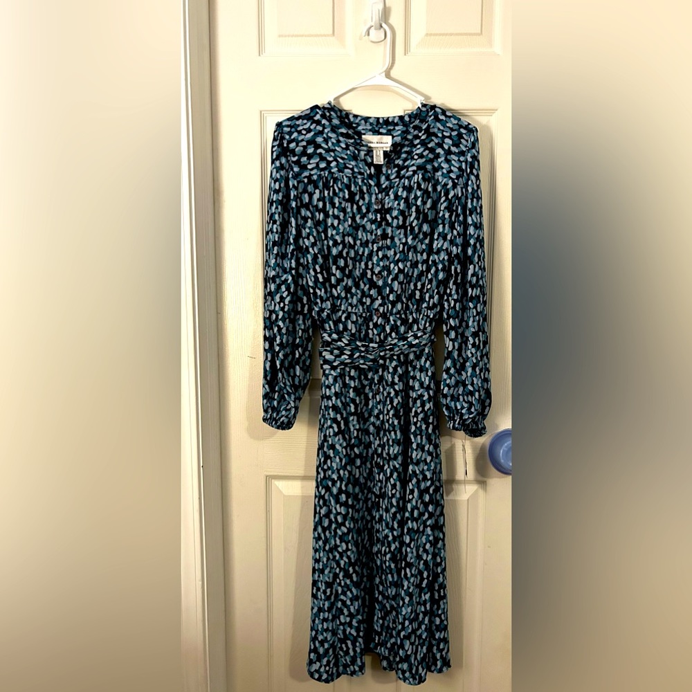 Donna Morgan Button Front Dress EUC